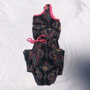 Girls size Small (7/8) Romper pants by Rue juju.